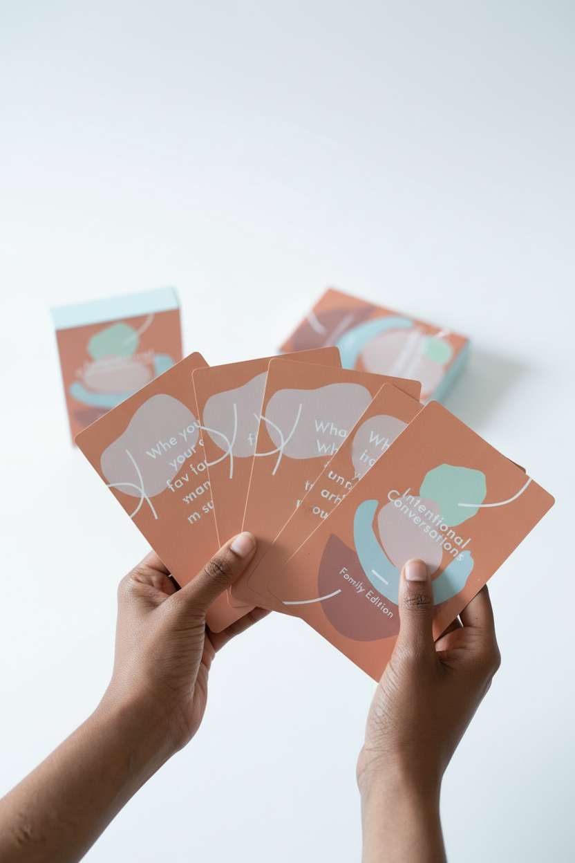 Intentional Conversations Cards: Family Edition